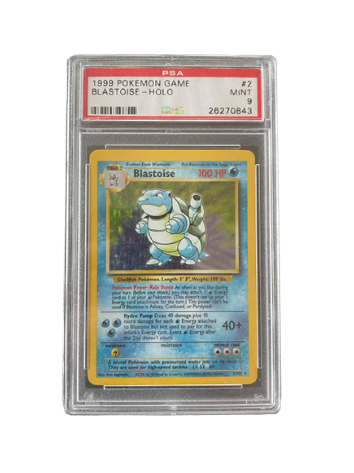 Blastoise 2/102 Holo PSA 9